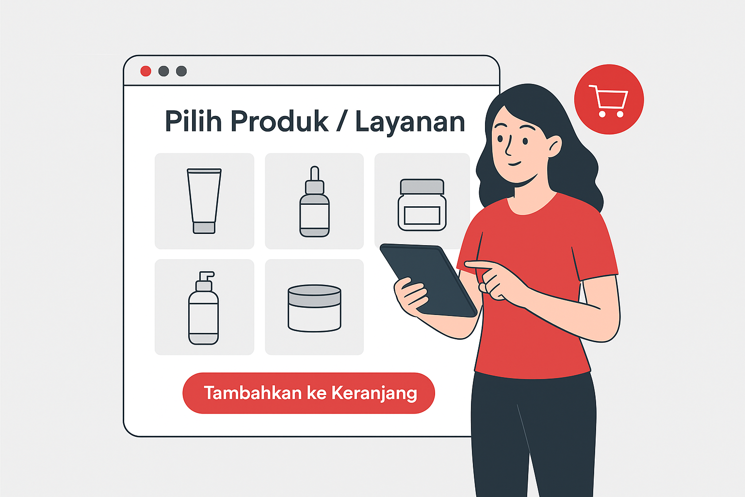 Pilih Produk atau Layanan